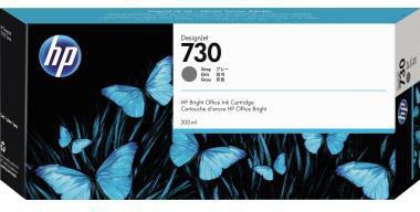 HP Tintenpatrone HP Originalzubehör 730 grau 130ml