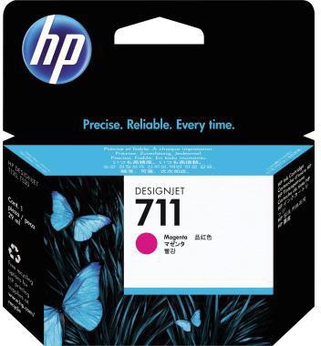 [9199123650] HP Tintenpatrone HP Originalzubehör 711 magenta 29ml