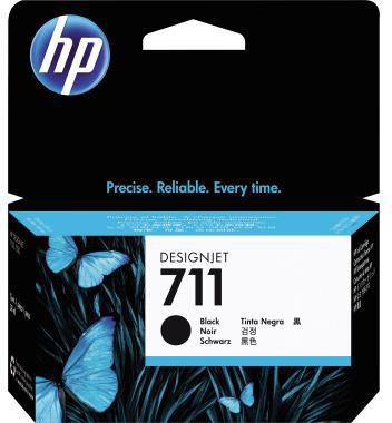 [9199123662] HP Tintenpatrone HP Originalzubehör 711 schwarz 38ml