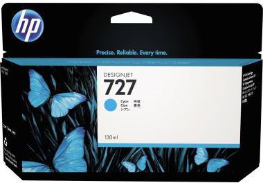 [9199123703] HP Tintenpatrone HP Originalzubehör 727 cyan 130ml