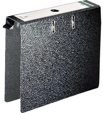 [9199123872] CENTRA Hängeordner Centra 80mm DIN A4 Pappe schwarz