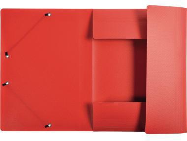 EXACOMPTA Eckspanner Exacompta Opak DIN A4 Polypropylen blau