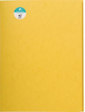 [9199124055] EXACOMPTA Jurismappe Exacompta Premium DIN A4 Colorspankarton (gelb)