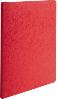 [9199124146] EXACOMPTA Aktendeckel Exacompta DIN A4 400g/m² Colorspankarton (rot)