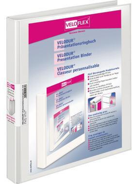 VELOFLEX Präsentationsringbuch Veloflex VELODUR® 20mm DIN A4 2 Ringe