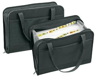 VELOFLEX Fächertasche Veloflex Office DIN A4 blanko Textil