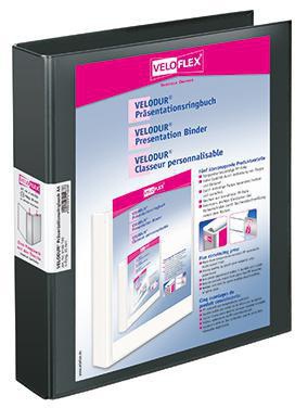 VELOFLEX Präsentationsringbuch Veloflex VELODUR® 40mm DIN A4 2 Ringe