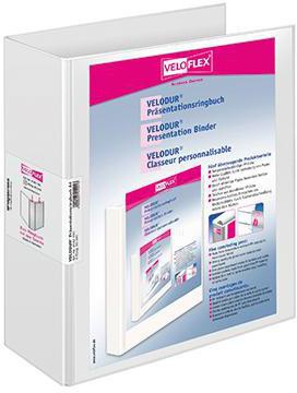 VELOFLEX Präsentationsringbuch Veloflex VELODUR® 85mm DIN A4 4 Ringe
