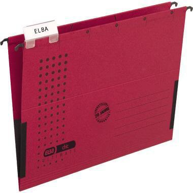 [9199125008] ELBA Hängetasche ELBA chic® ULTIMATE® DIN A4 240g/m² (rot)