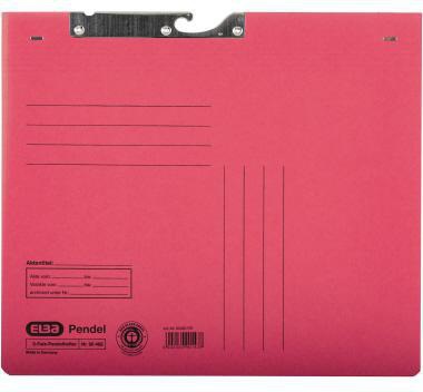 [9199125029] ELBA Pendelhefter ELBA DIN A4 320g/m² kaufmännische (rot)