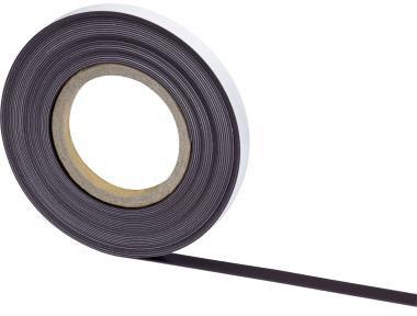 MAUL Magnetband MAUL 15 mm x 10 m (B x L) schwarz/grau