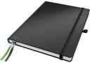 LEITZ Notizbuch Leitz Complete DIN A4 kariert schwarz 80