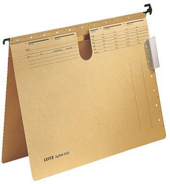 LEITZ Hängehefter Leitz ALPHA DUO® DIN A4 250g/m² Karton