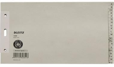 LEITZ A-Z Register Leitz DIN A5 quer Überbreite Tauenpapier
