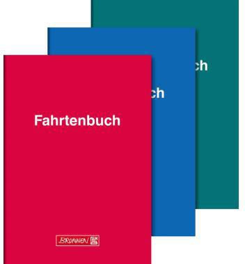 BRUNNEN Fahrtenbuch BRUNNEN DIN A5 PKW farbig sortiert