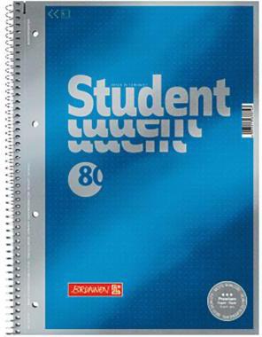 [9199126113] BRUNNEN Collegeblock BRUNNEN Student Premium DIN A4