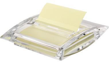 SOENNECKEN Haftnotizspender Soennecken 75 x 75 mm (B x H) Acryl