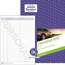 AVERY ZWECKFORM Fahrtenbuch Avery Zweckform DIN A5 PKW blau 32 Bl.