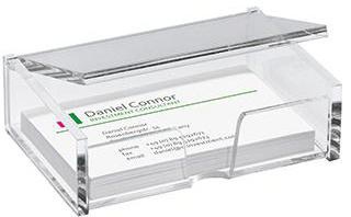 SIGEL Visitenkartenbox SIGEL 10 x 3 x 6,5 cm (B x H x T) 90