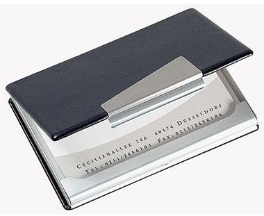 [9199130477] SIGEL Visitenkartenetui SIGEL 9,5 x 6,5 x 1,2 cm (B x H x T) 20