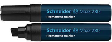[9199130542] SCHNEIDER Permanentmarker Schneider Maxx 280 4-12mm rot (schwarz, schwarz)