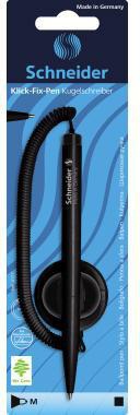 SCHNEIDER Kugelschreiber Schneider Klick-Fix-Pen 0,5mm blau