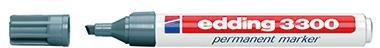 EDDING Permanentmarker edding 3300 1-5mm grau