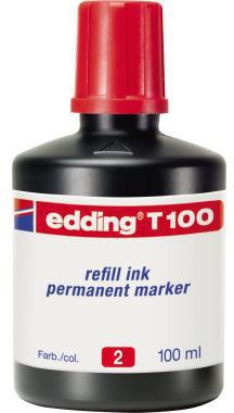 EDDING Nachfülltinte Marker edding T100 Flasche blau 100ml