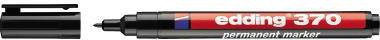 [9199130761] EDDING Permanentmarker edding 370 1mm schwarz (schwarz, schwarz)