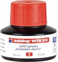 EDDING Nachfülltinte Marker edding MTK25 Flasche schwarz 25ml