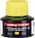 EDDING Nachfülltinte Marker edding HTK 25 Flasche gelb 25ml