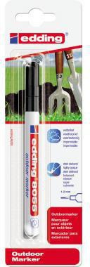 [9199130831] EDDING Lackmarker edding 8055 Outdoormarker 1-2mm schwarz (schwarz, schwarz)
