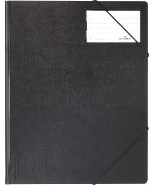 DURABLE Eckspanner DURABLE DIN A4 PVC schwarz