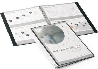 DURABLE Sichtbuch DURABLE DURALOOK® PLUS DIN A4