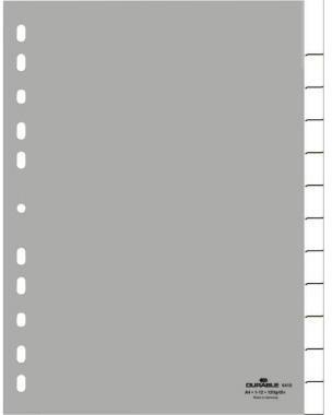 [9199131276] DURABLE Ordnerregister DURABLE DIN A4 blanko Polypropylen