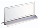 DURABLE Tischnamensschild DURABLE DESK PRESENTER DE LUXE 297 x 105