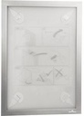 DURABLE Magnetrahmen DURABLE WALLPAPER DIN A3 inkl. Ersatzset