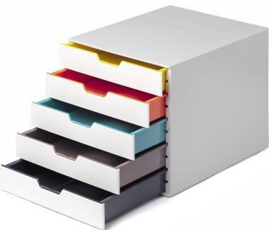 [9199131419] DURABLE Schubladenbox DURABLE VARICOLOR® MIX 5 5 Schubladen