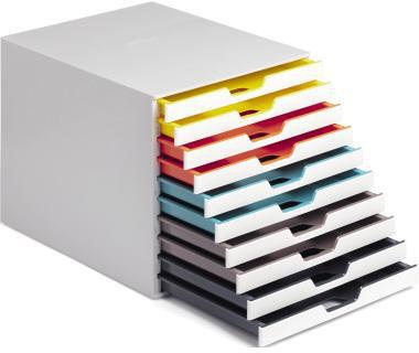 [9199131420] DURABLE Schubladenbox DURABLE VARICOLOR® MIX 10 10 Schubladen
