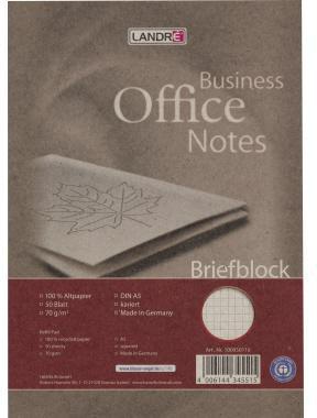 LANDRÉ Briefblock Landré Business Office Notes DIN A5