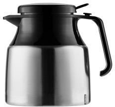 HELIOS Isolierkanne Helios Mondial Push 1,3l Edelstahl