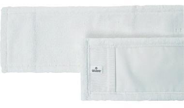WITHOUT BRAND Wischmopp Standard 100 % Polyester weiß