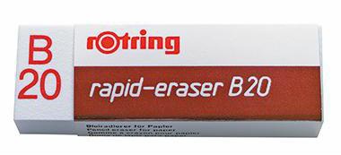 ROTRING Radierer rotring rapid-eraser B20 Bleistifte