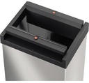 HAILO Abfalleimer Hailo Big-Box Swing L 35l Edelstahl