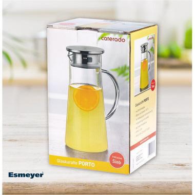 [9199132185] ESMEYER Filterkaraffe Esmeyer® PORTO 1l Borosilikatglas