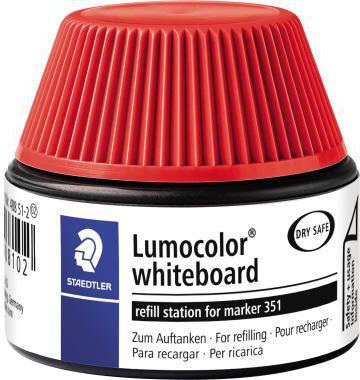 [9199132277] STAEDTLER Nachfülltinte Marker STAEDTLER® Lumocolor® refill station (rot)