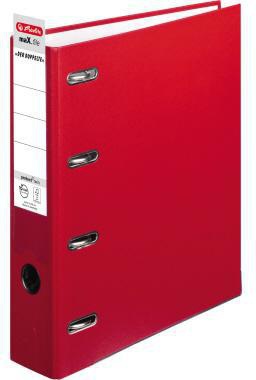 [9199132404] HERLITZ Doppelordner Herlitz maX.file protect 70mm 2 x DIN A5 (rot)