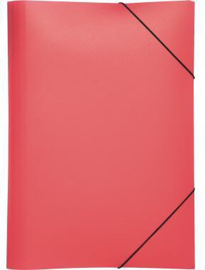 [9199133699] PAGNA Eckspanner PAGNA DIN A4 Polypropylen transparent (rot)