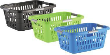 [9199133857] AXENTIA Wäschekorb axentia Ergonomic 61 x 24 x 41 cm (B x H