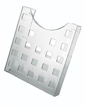 [9199134423] HELIT Prospekthalter helit the grid 23,9 x 26,2 x 4,7 cm (B x (glasklar)